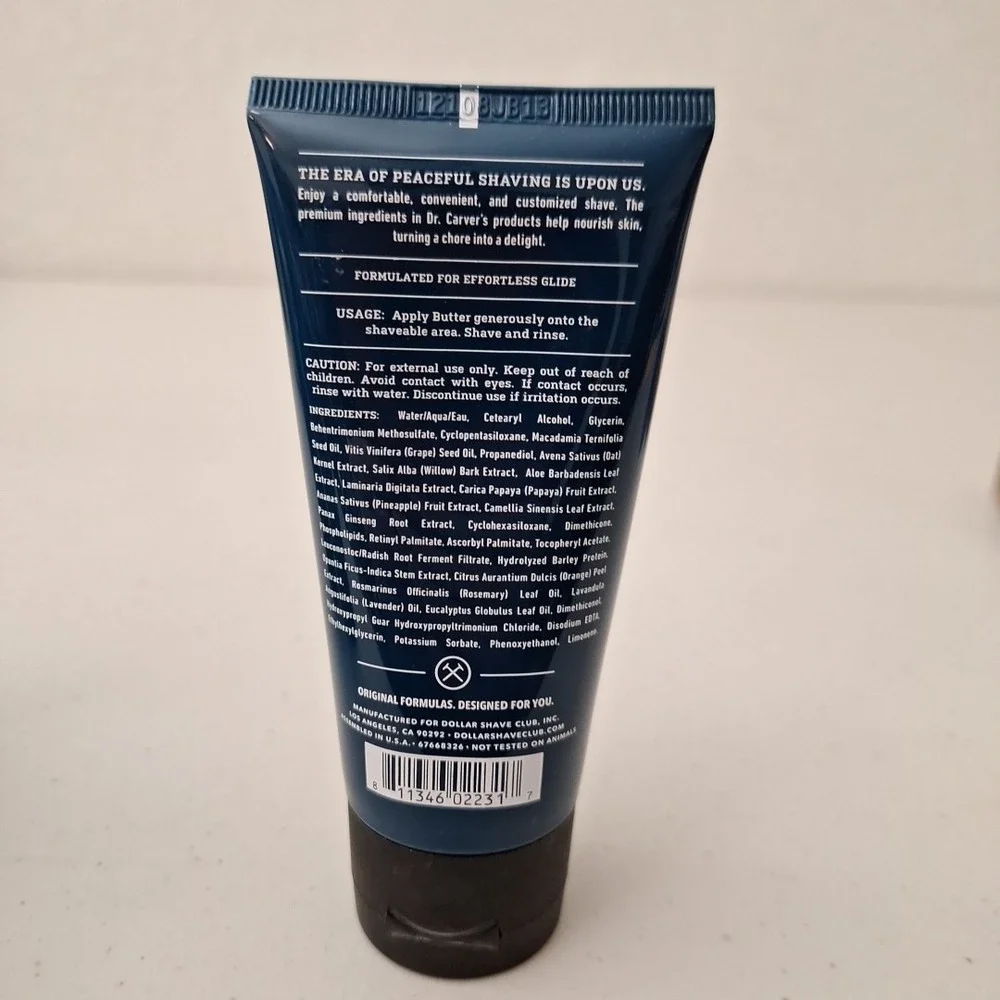 NEW SEALED Dr Carvers Shave Set Pre Scrub Shave Butter Post Shave Dew & 8 RAZORS